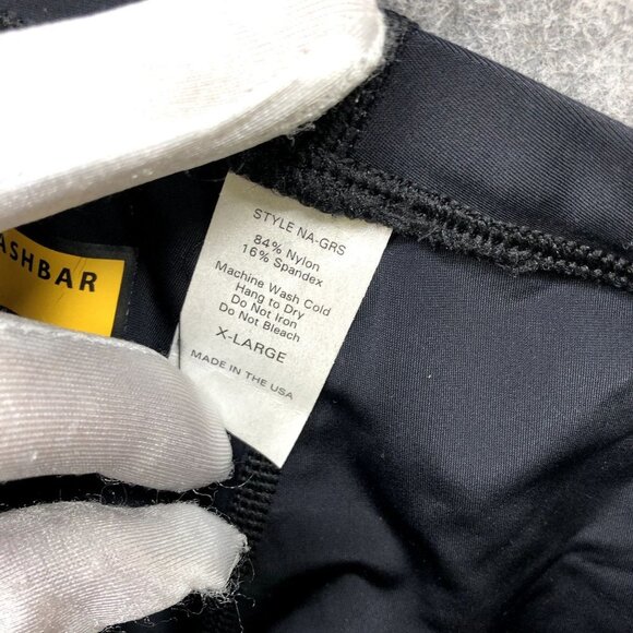 Nashbar Padded Cycling Shorts Mens XL Black Biking Drawstring - Picture 10 of 10